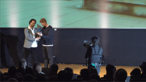 ap on SteadyCam at Bright